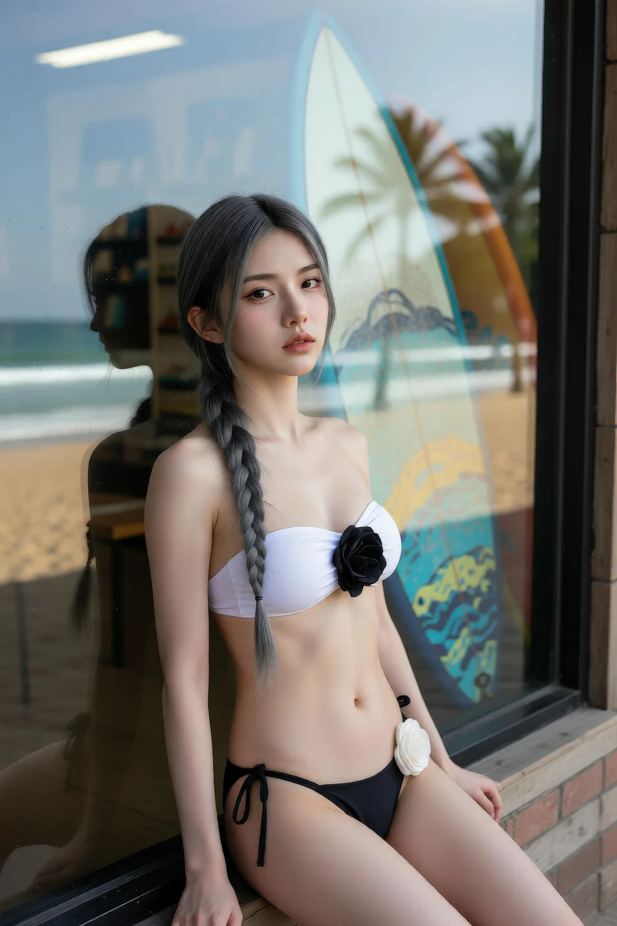AIG  No.131 熙蕾学姐ruby沙滩比基尼美腿 - 34