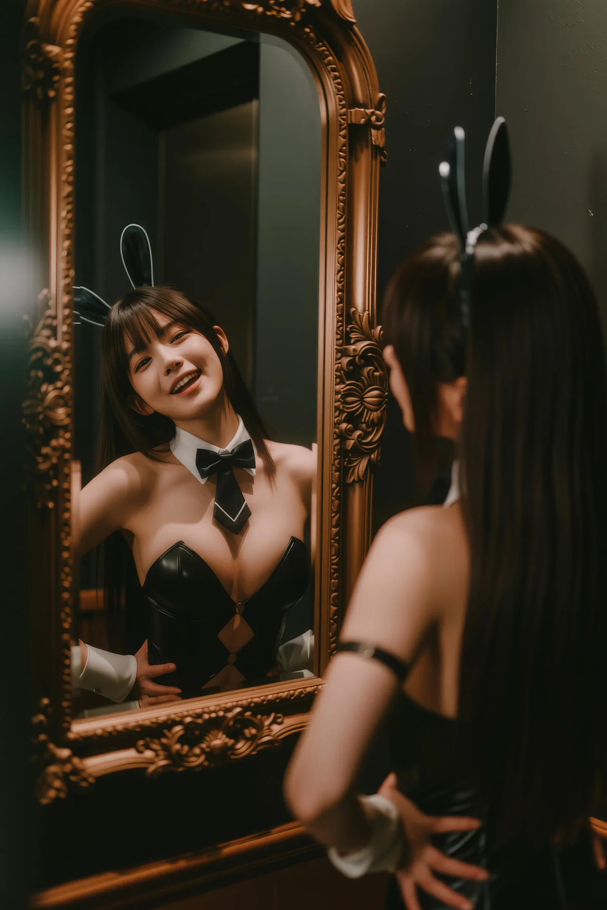 AIG  No.133 茗梓黑金赌场兔女郎 - 30