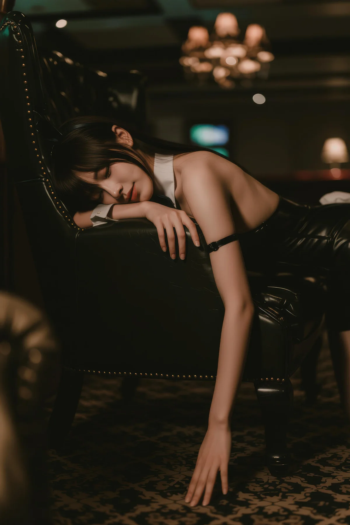 AIG  No.133 茗梓黑金赌场兔女郎 - 57