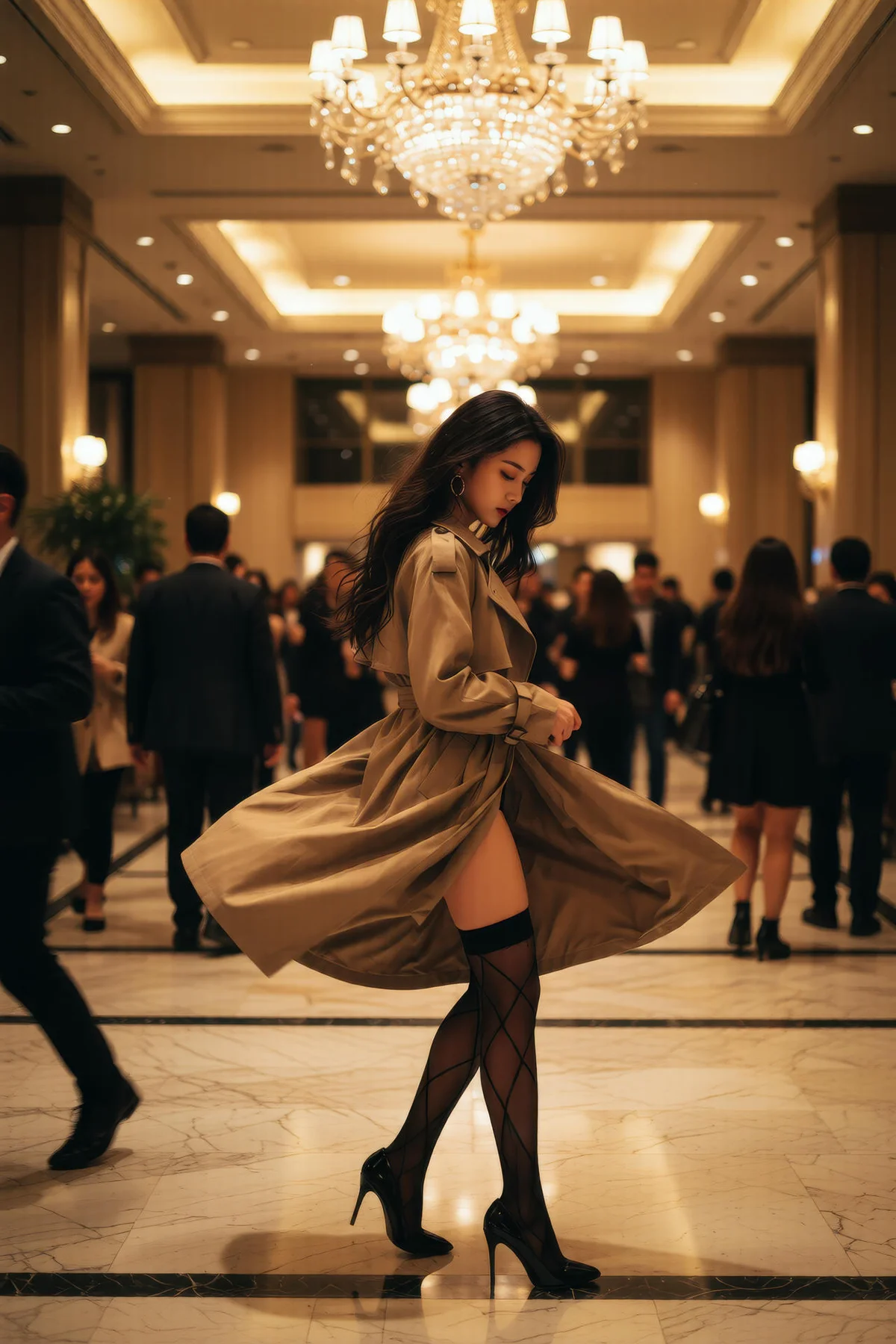 AIG  No.137 乐瑶风衣美腿黑丝写真 - 20
