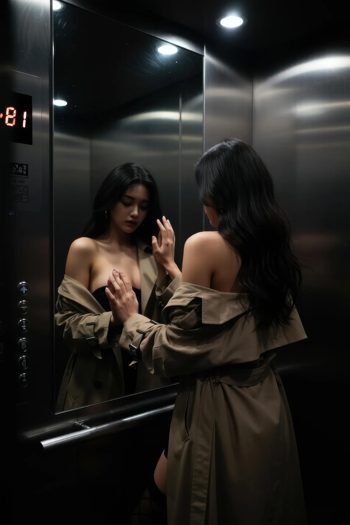 AIG  No.137 乐瑶风衣美腿黑丝写真 - 25