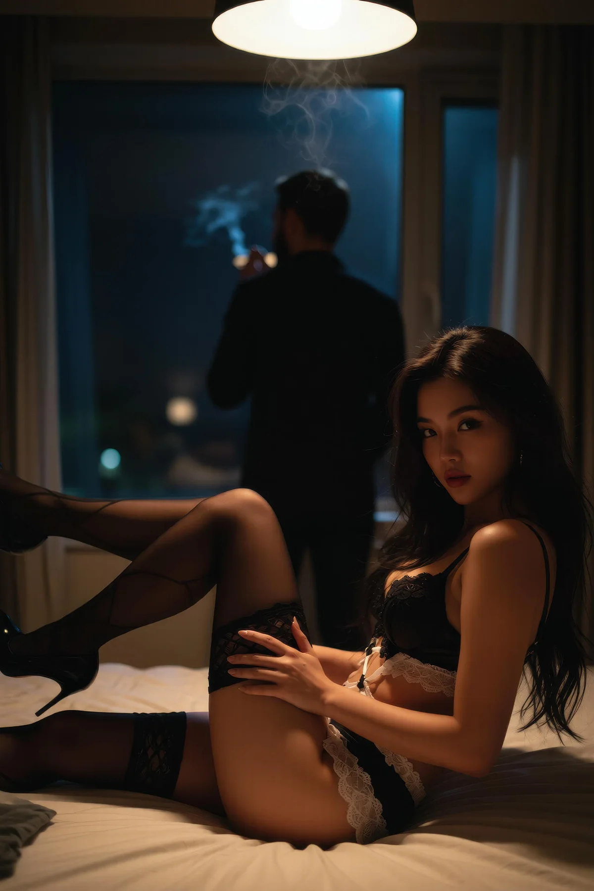 AIG  No.137 乐瑶风衣美腿黑丝写真 - 35