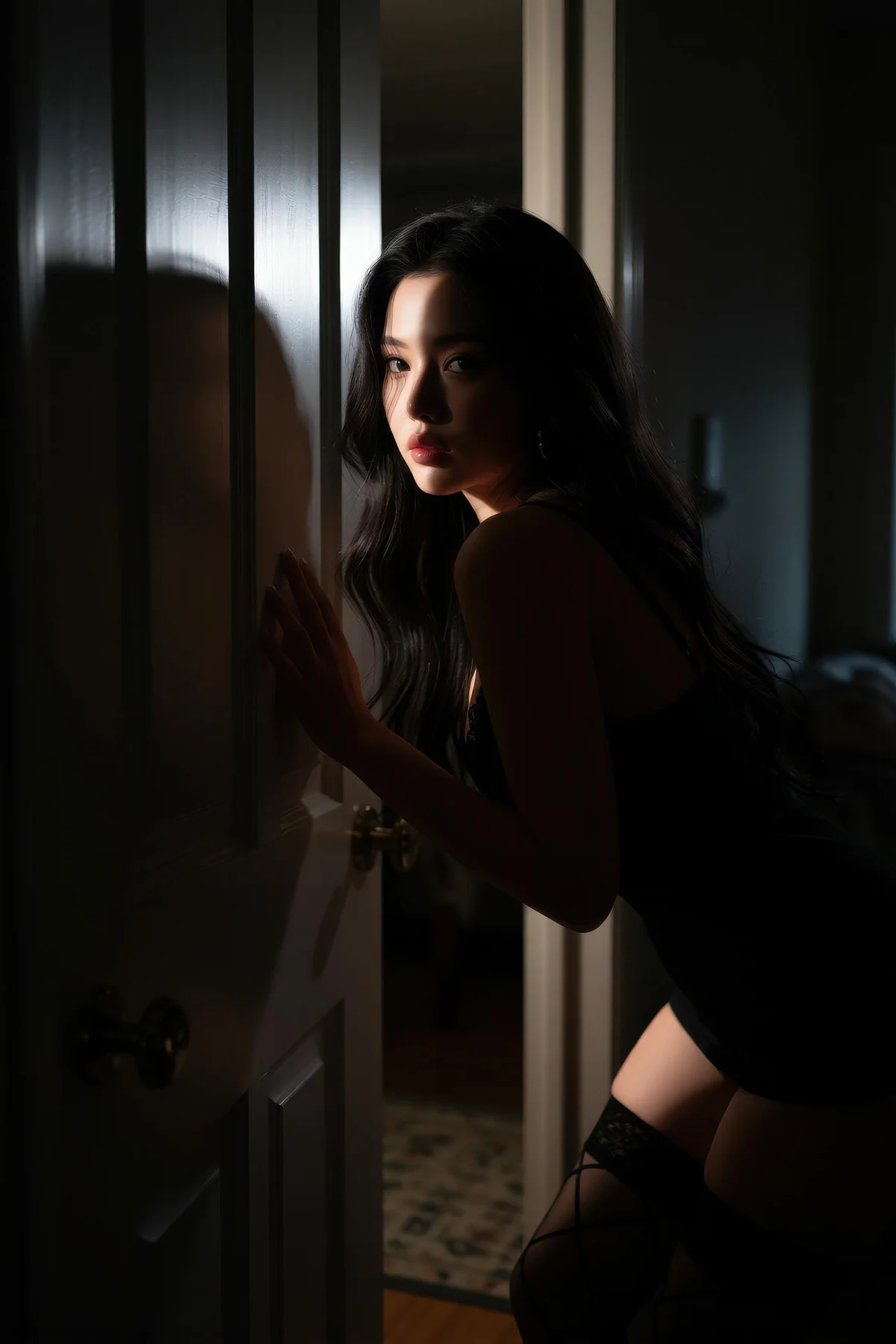 AIG  No.137 乐瑶风衣美腿黑丝写真 - 42