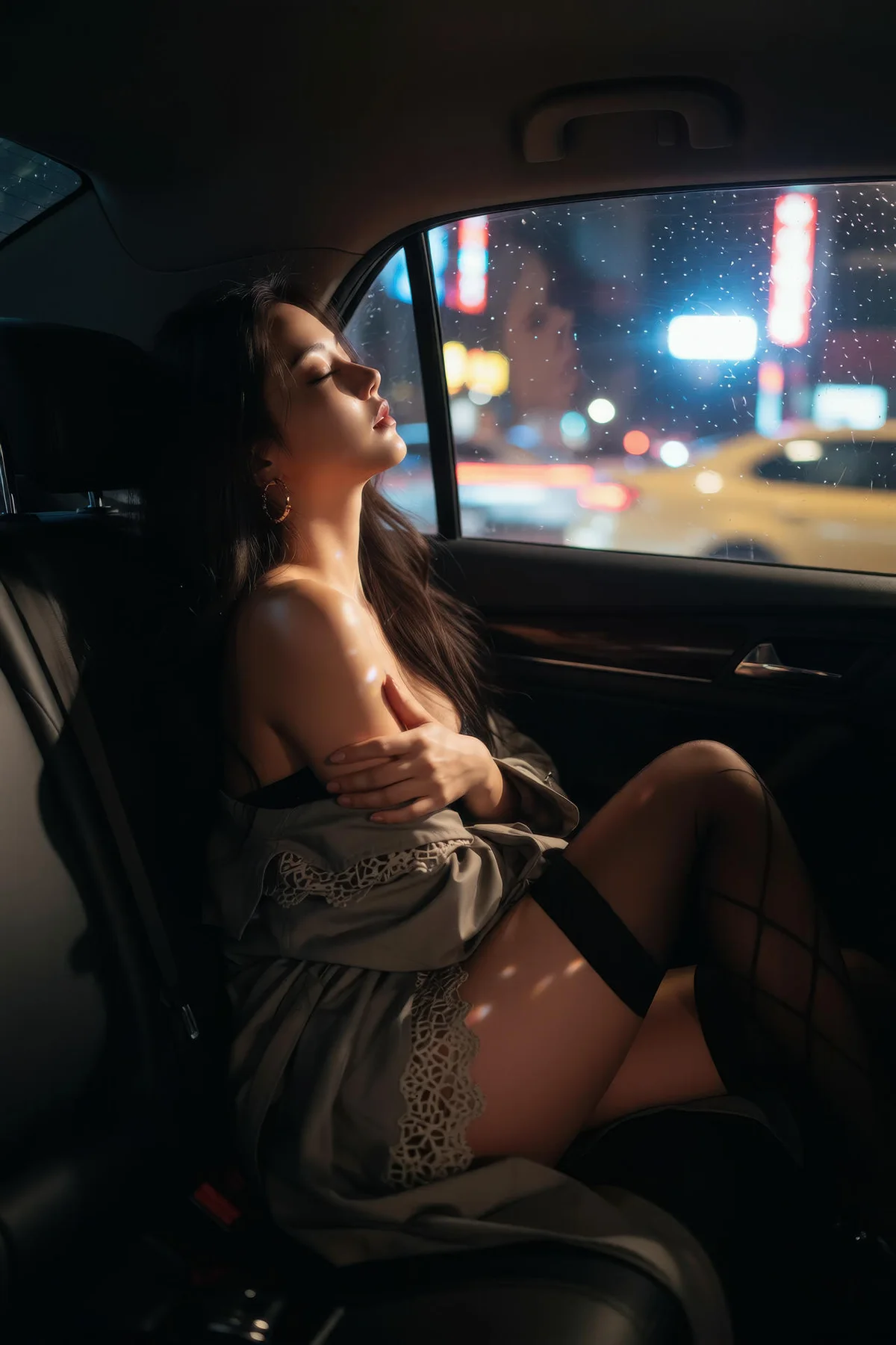AIG  No.137 乐瑶风衣美腿黑丝写真 - 47