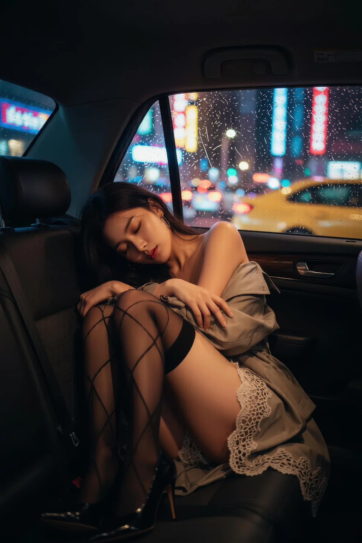 AIG  No.137 乐瑶风衣美腿黑丝写真 - 48