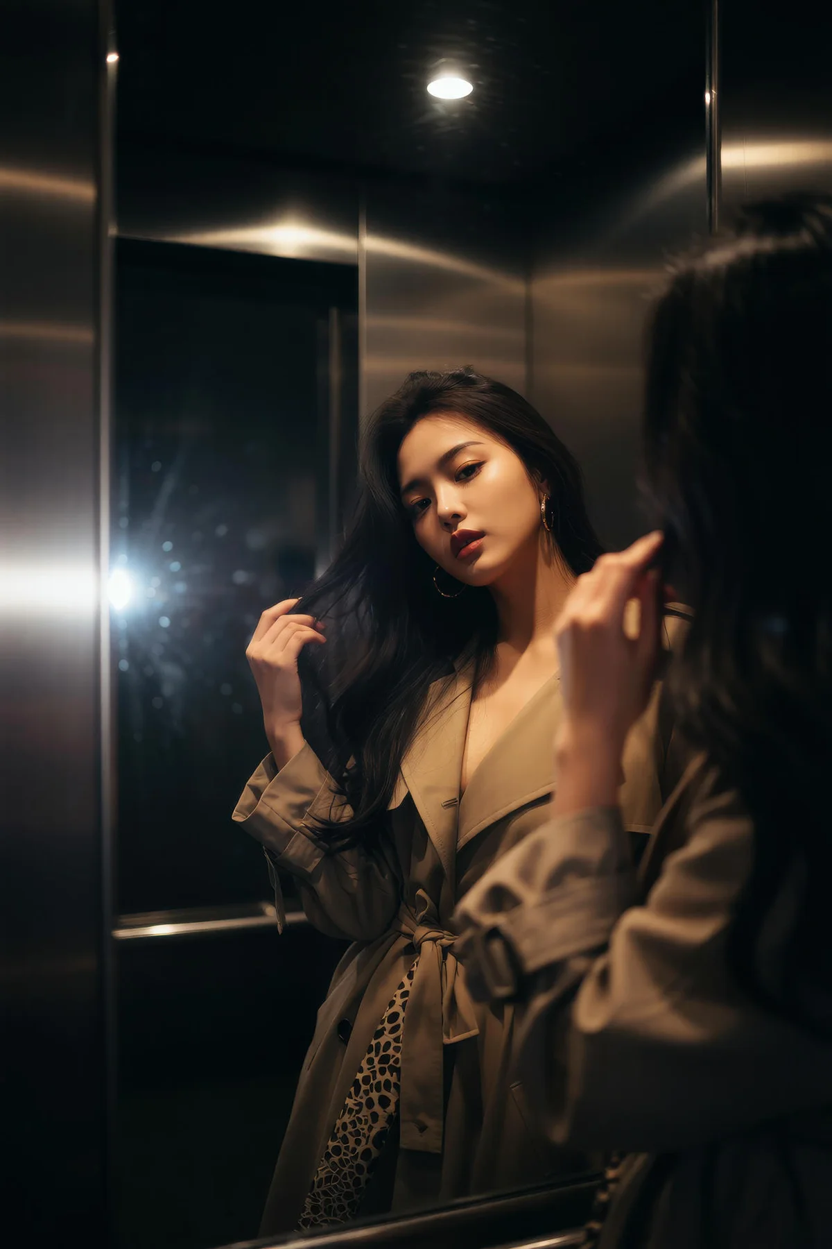 AIG  No.137 乐瑶风衣美腿黑丝写真 - 54