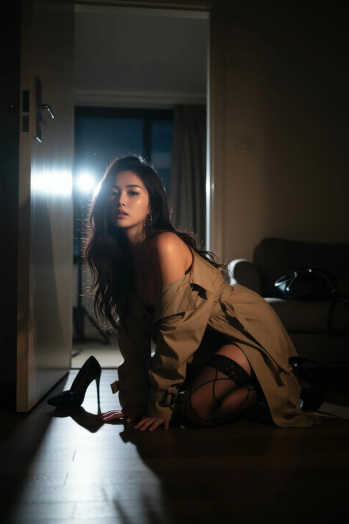 AIG  No.137 乐瑶风衣美腿黑丝写真 - 66