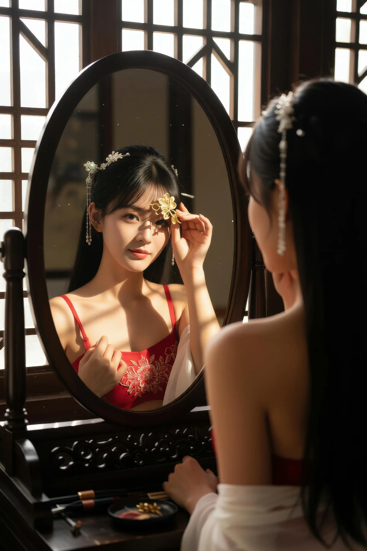 AIG  No.138 猫猫er古装红裙性感写真 - 29