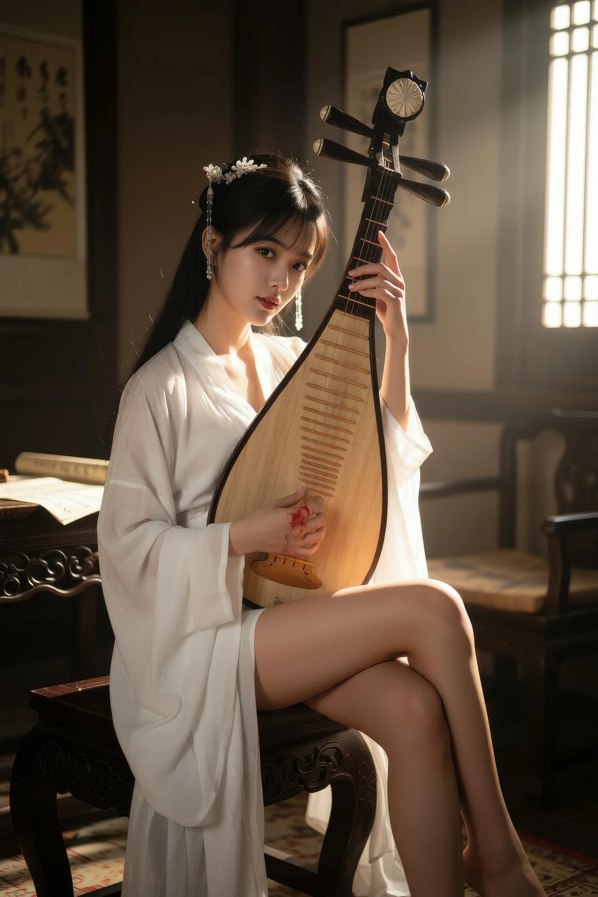 AIG  No.138 猫猫er古装红裙性感写真 - 40