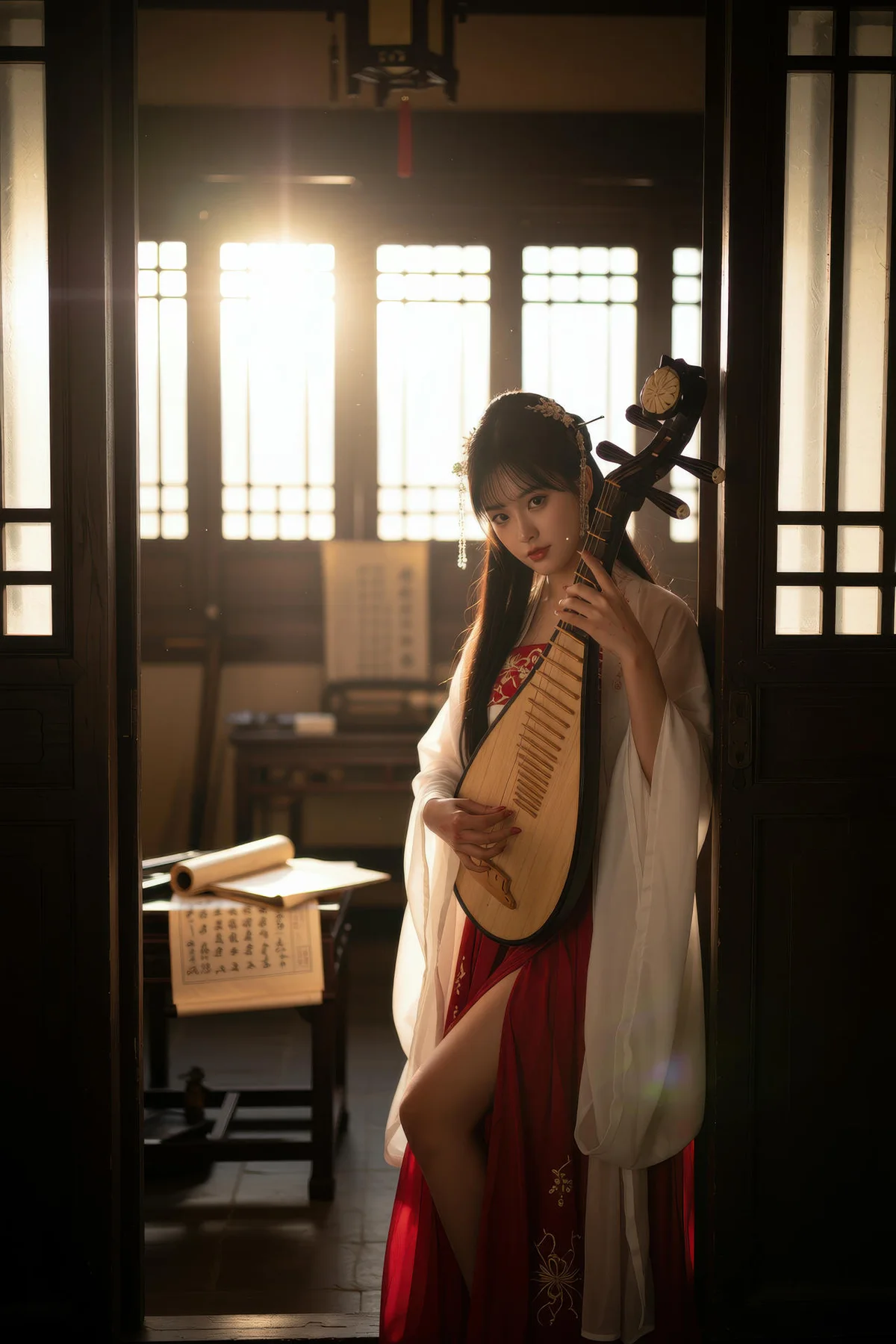 AIG  No.138 猫猫er古装红裙性感写真 - 44