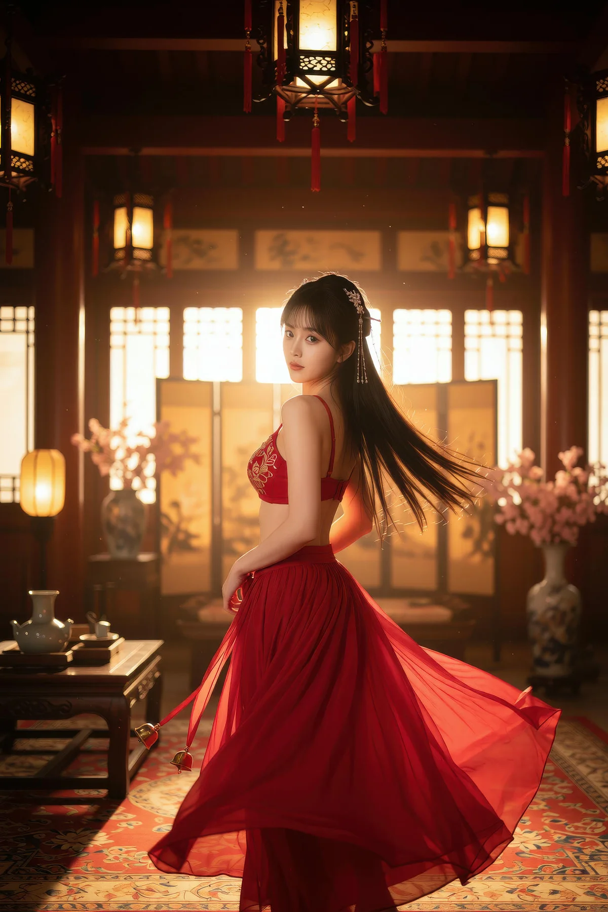 AIG  No.138 猫猫er古装红裙性感写真 - 51