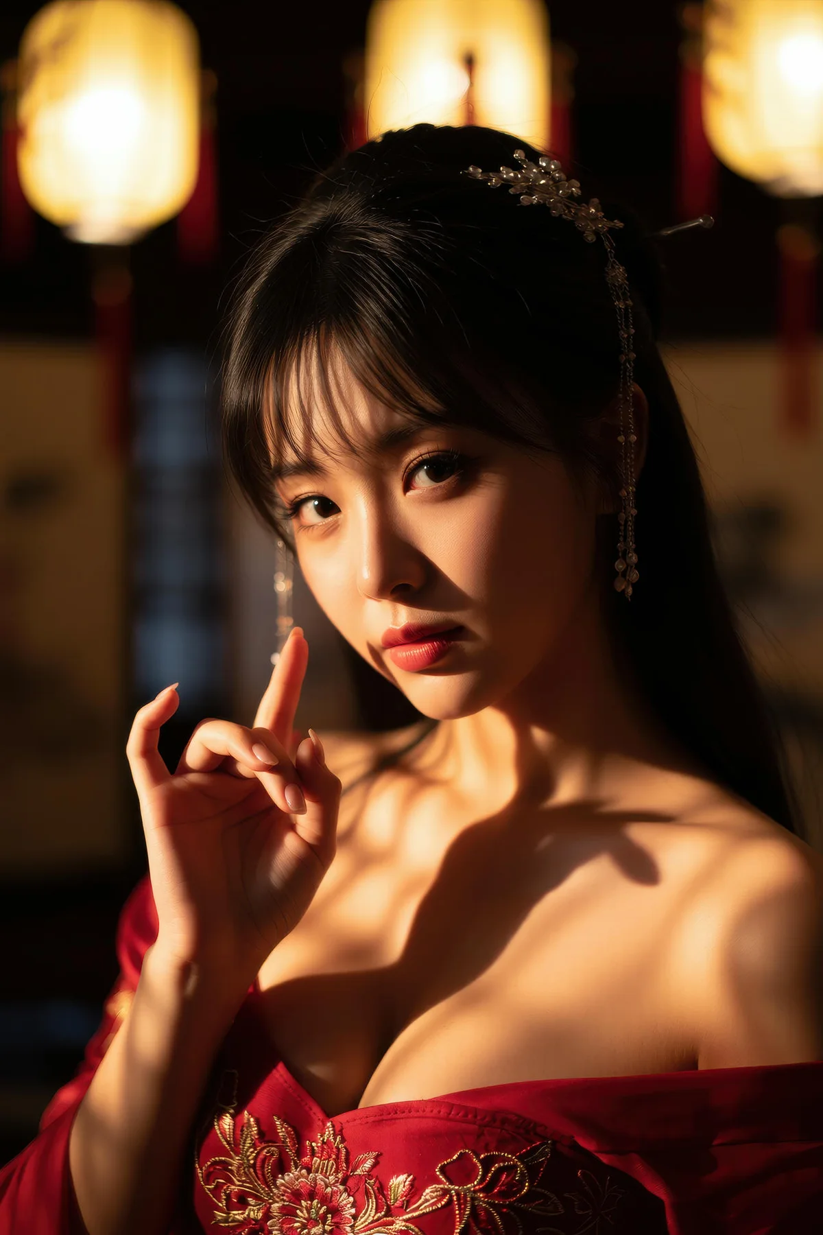 AIG  No.138 猫猫er古装红裙性感写真 - 52