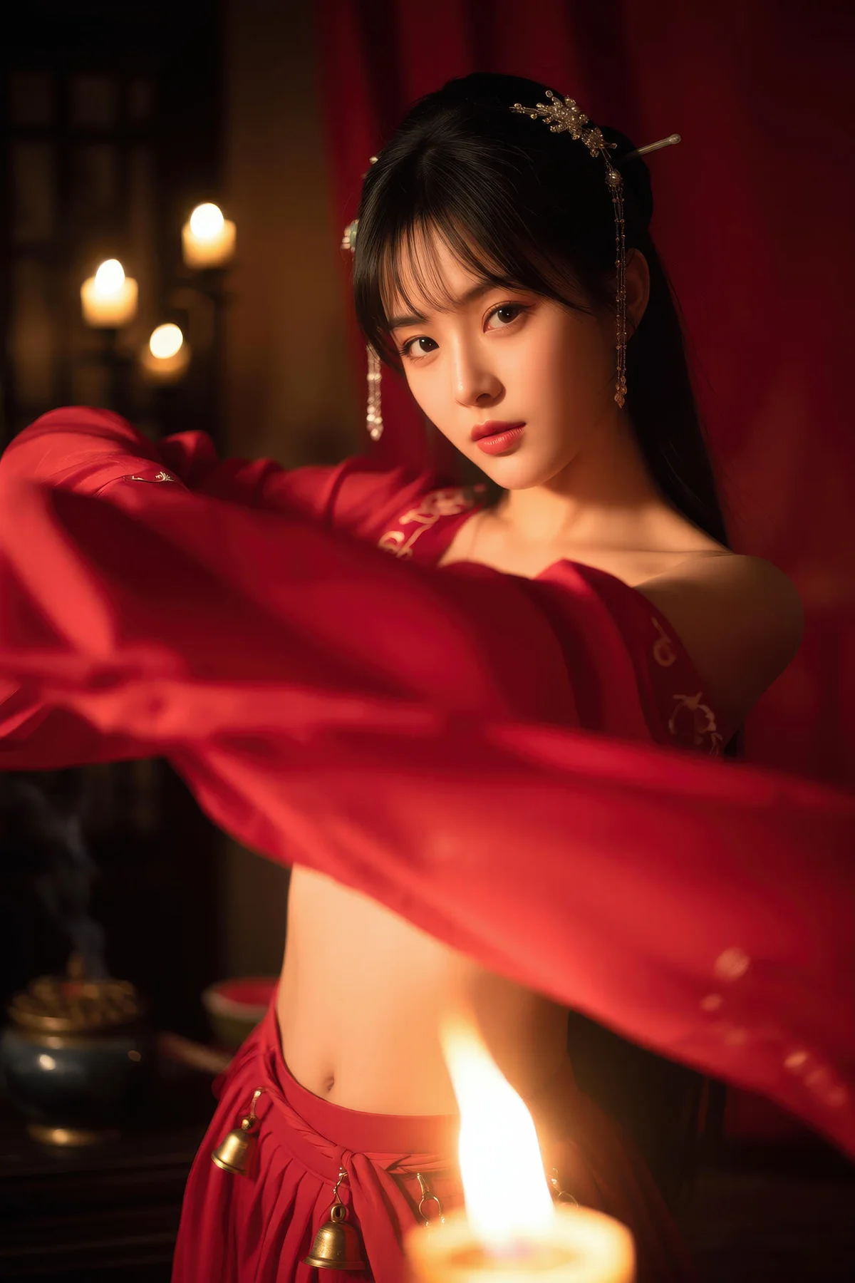 AIG  No.138 猫猫er古装红裙性感写真 - 55