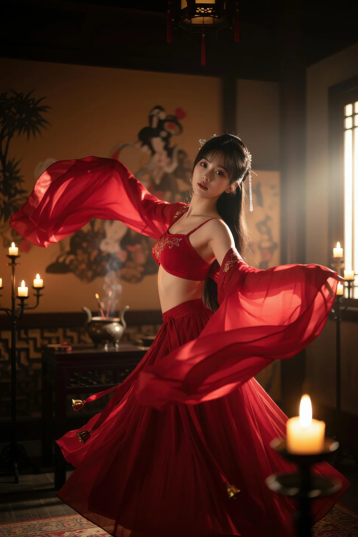 AIG  No.138 猫猫er古装红裙性感写真 - 57