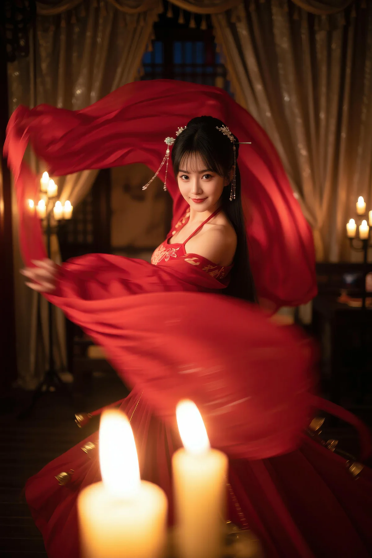AIG  No.138 猫猫er古装红裙性感写真 - 58