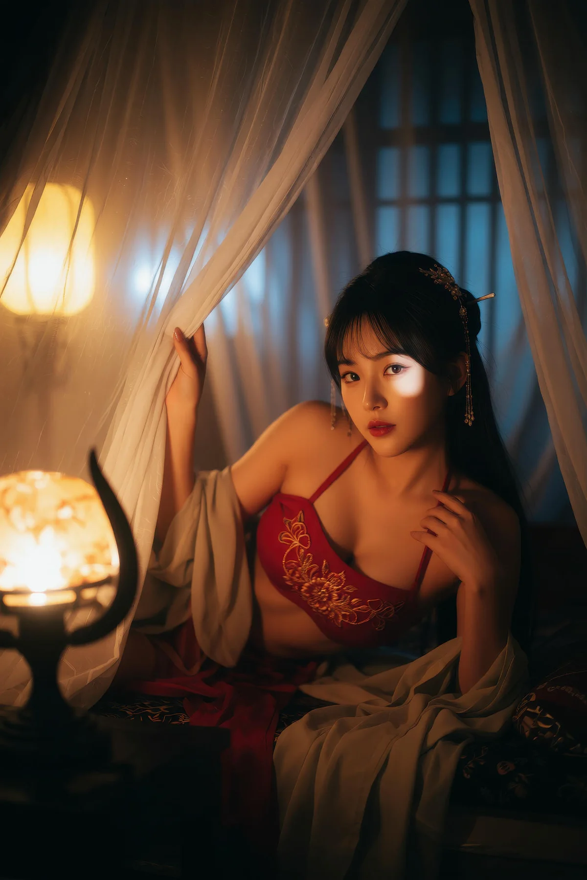 AIG  No.138 猫猫er古装红裙性感写真 - 59
