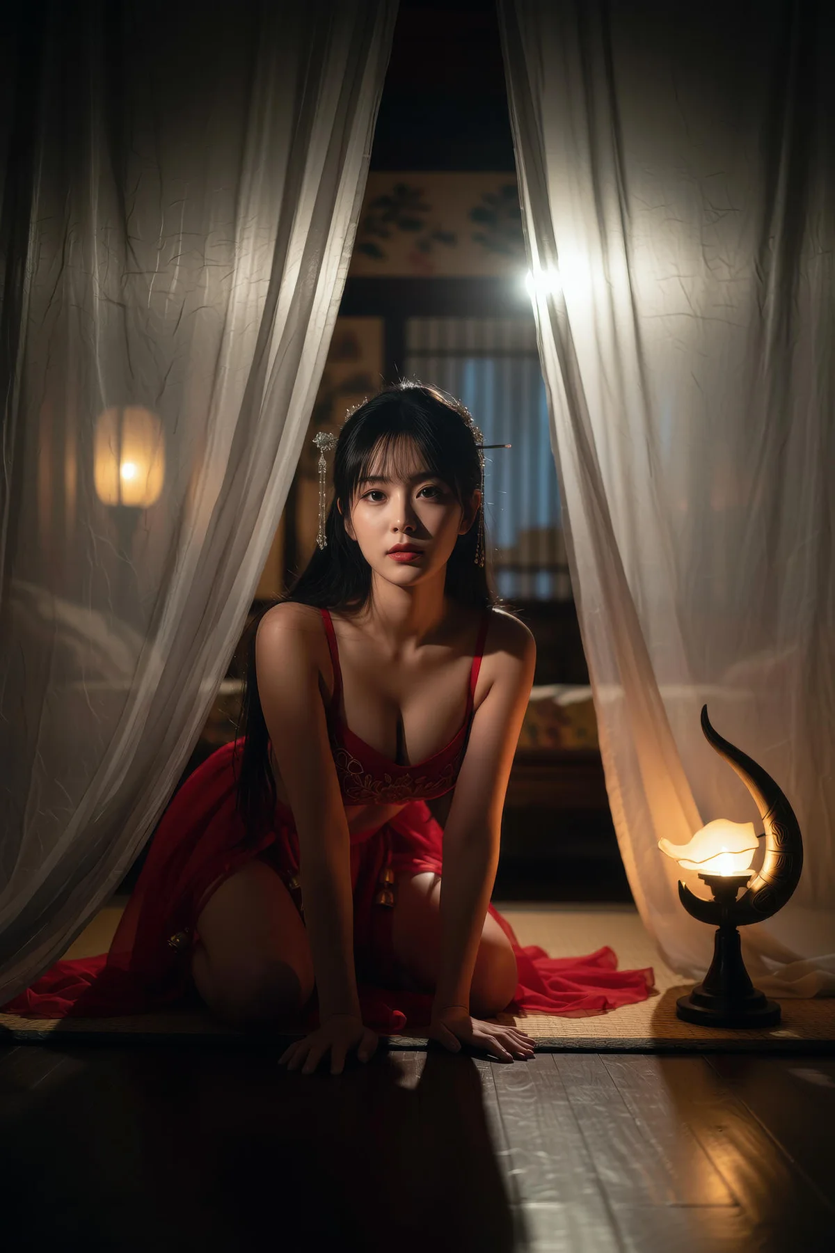 AIG  No.138 猫猫er古装红裙性感写真 - 60