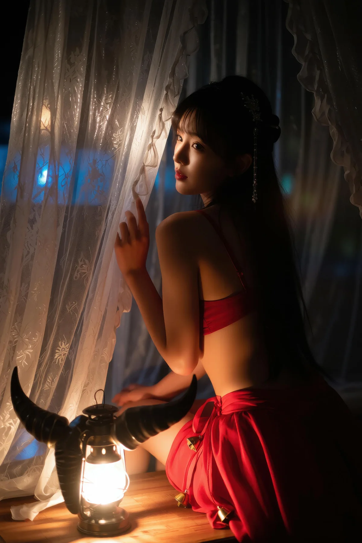 AIG  No.138 猫猫er古装红裙性感写真 - 62