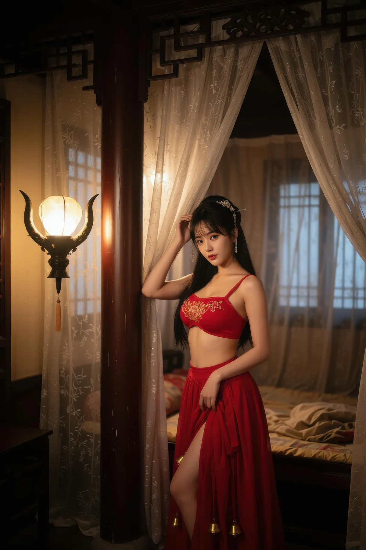 AIG  No.138 猫猫er古装红裙性感写真 - 63