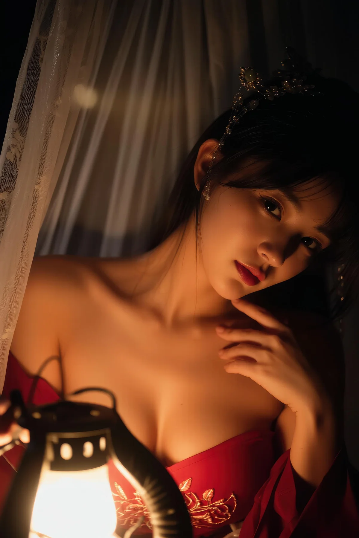 AIG  No.138 猫猫er古装红裙性感写真 - 65