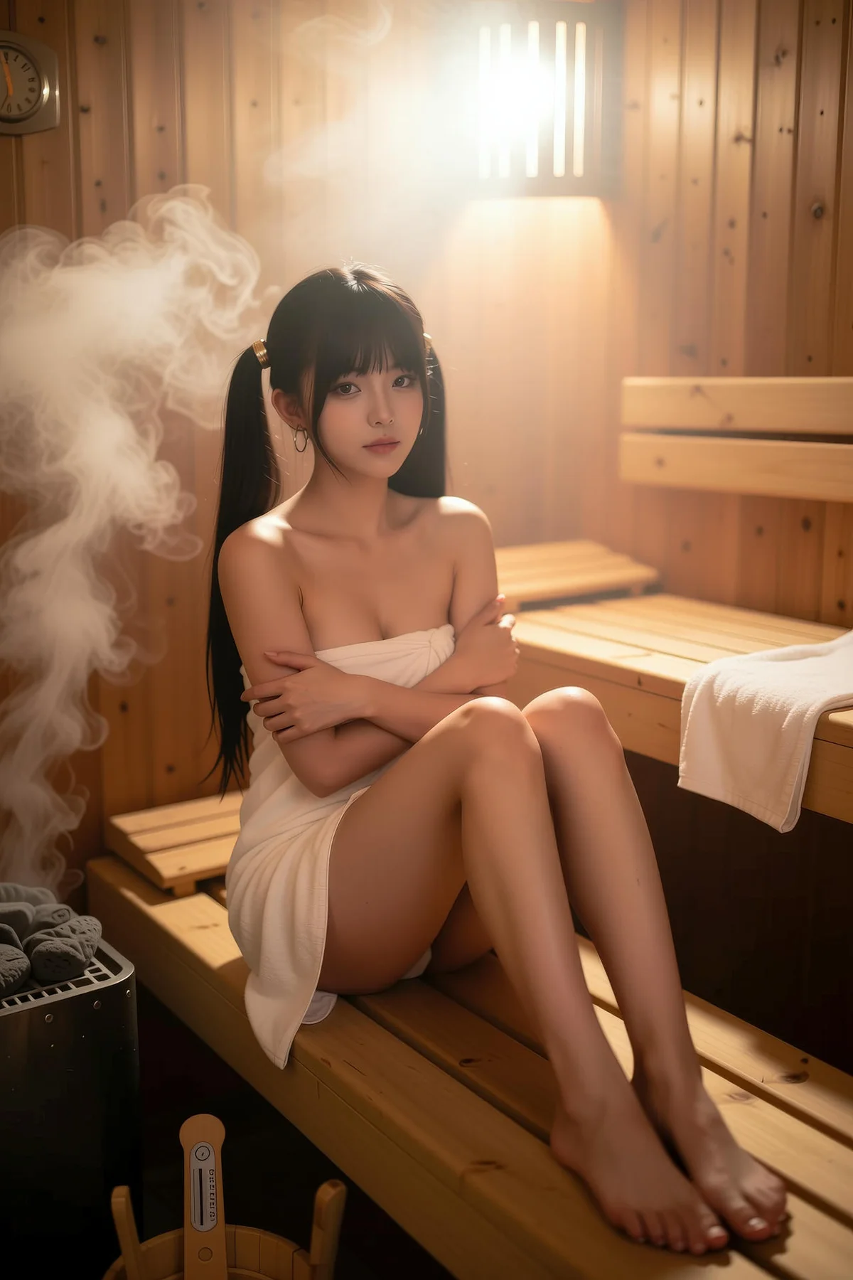 AIG  No.139 柚柚sasa 温泉玉体湿身写真 - 44