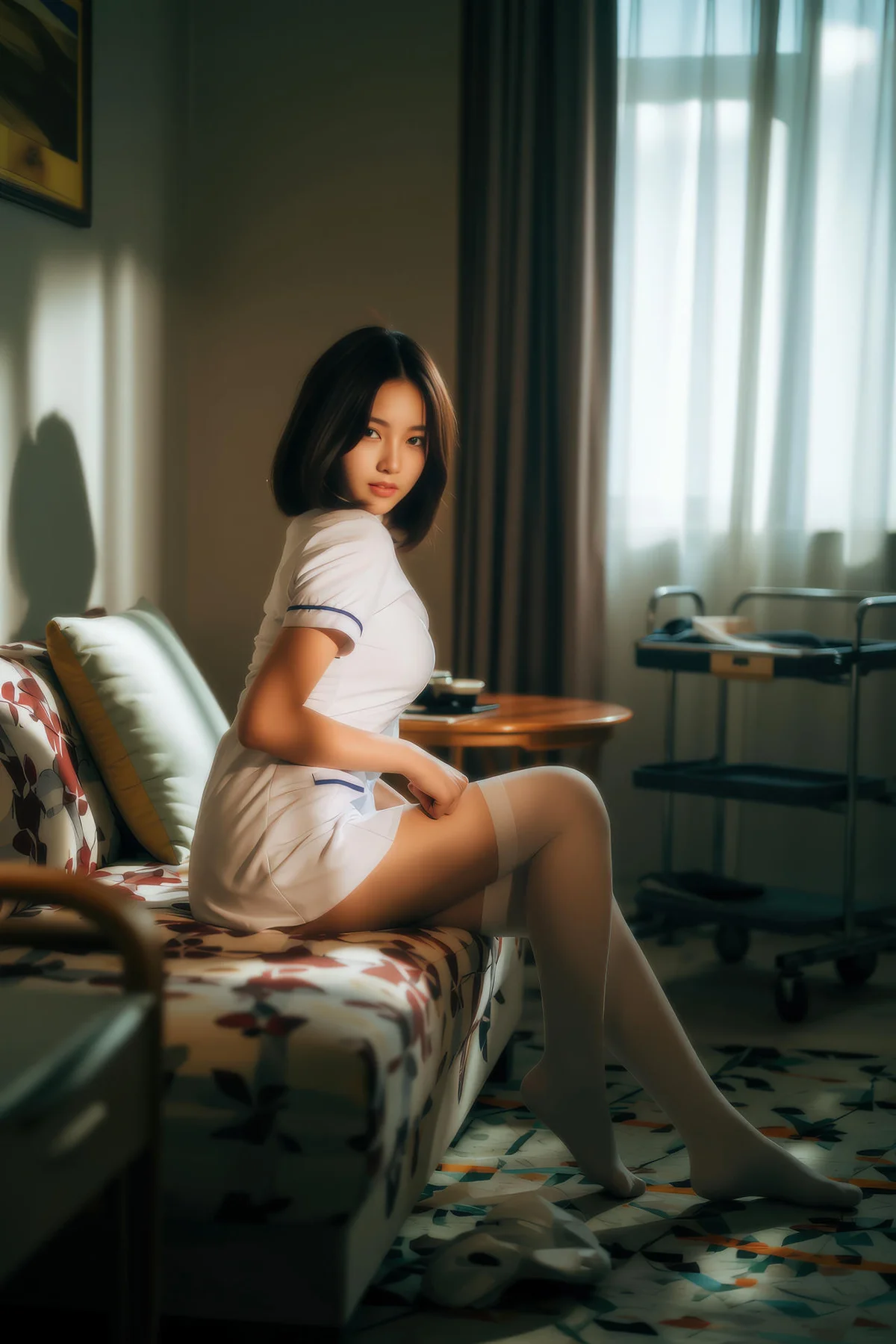 AIG  No.140 淑儿护士制服短发美女 - 64