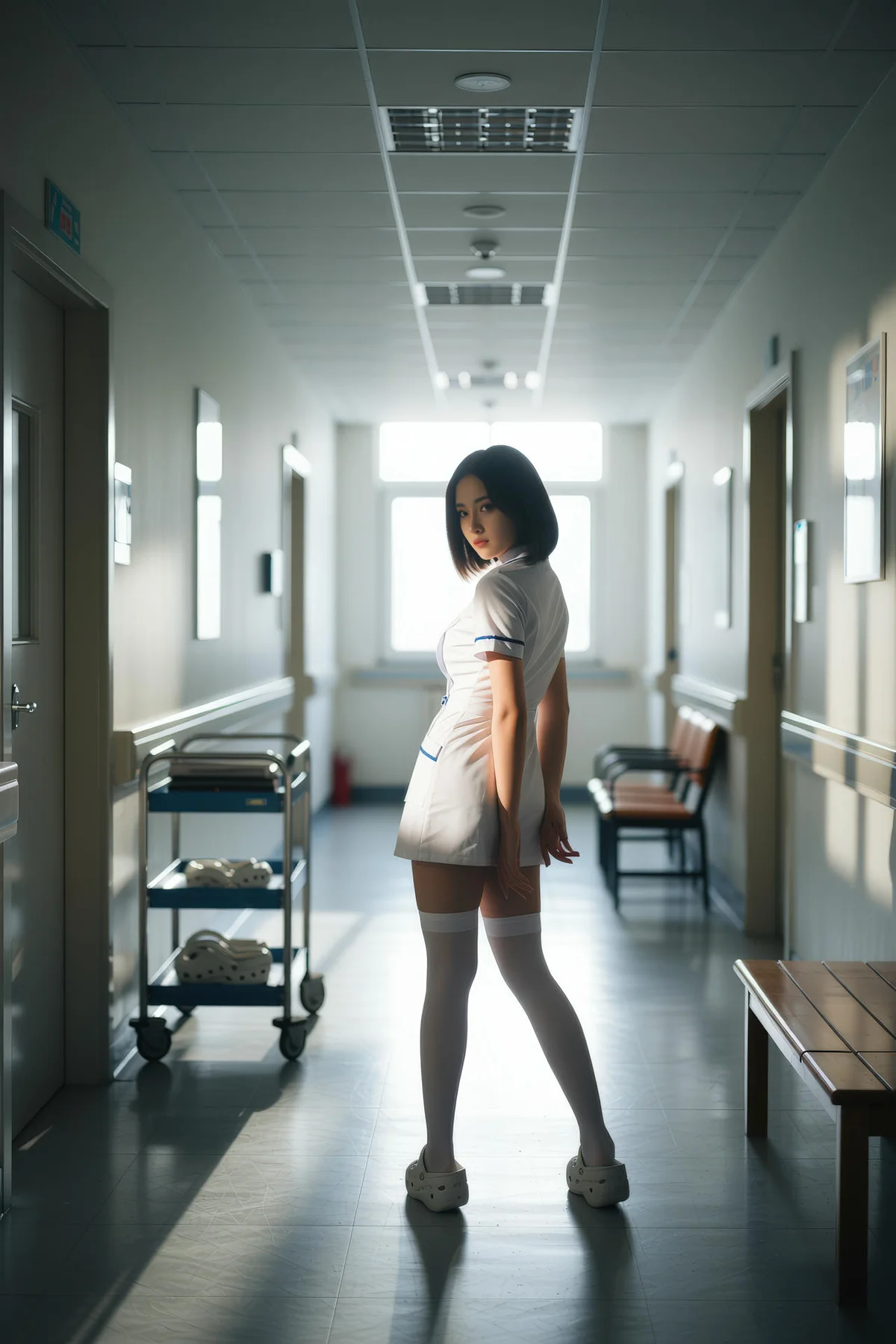 AIG  No.140 淑儿护士制服短发美女 - 66
