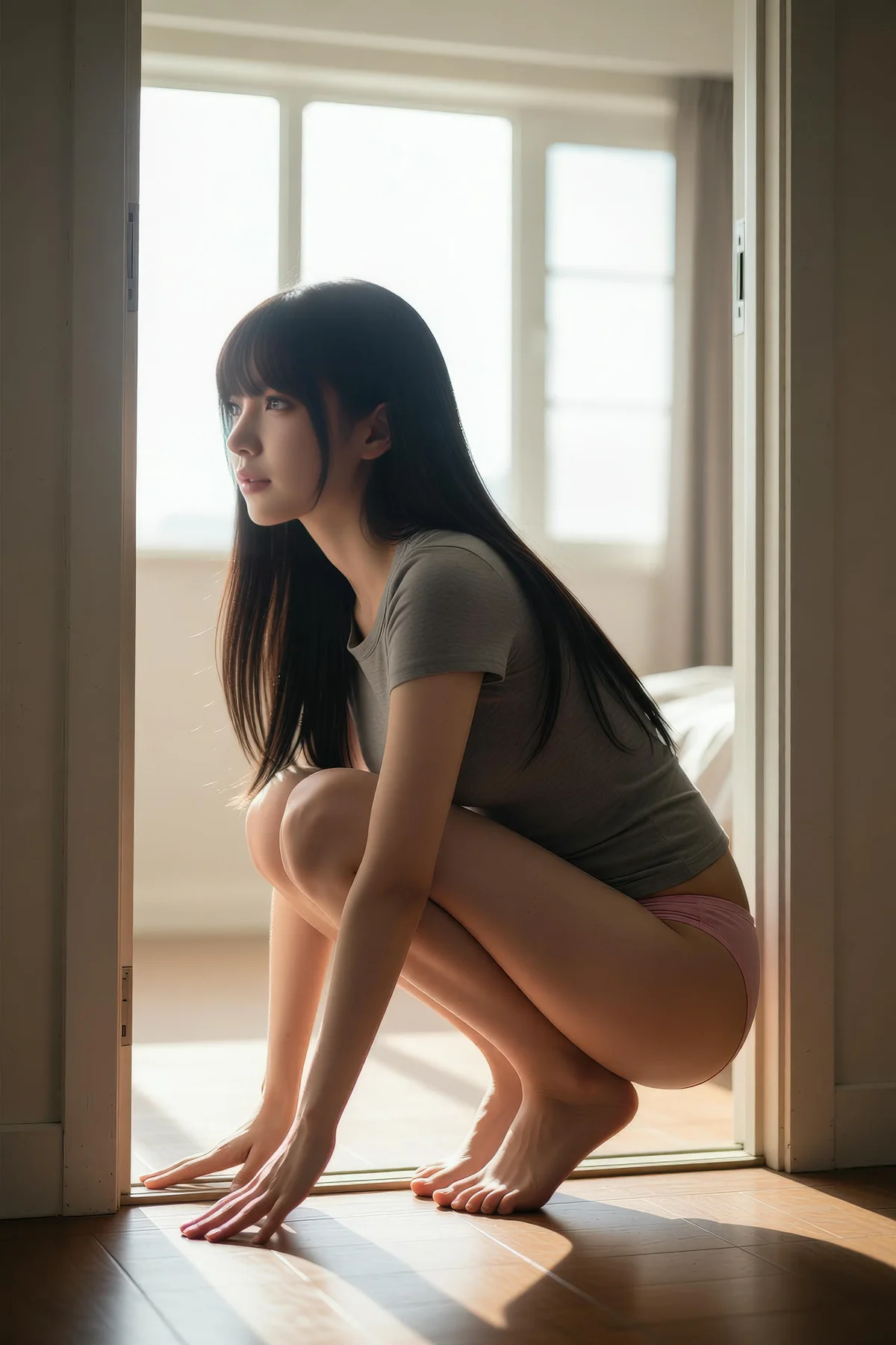 AIG  No.144 米妹紧身上衣t翘臀 - 59