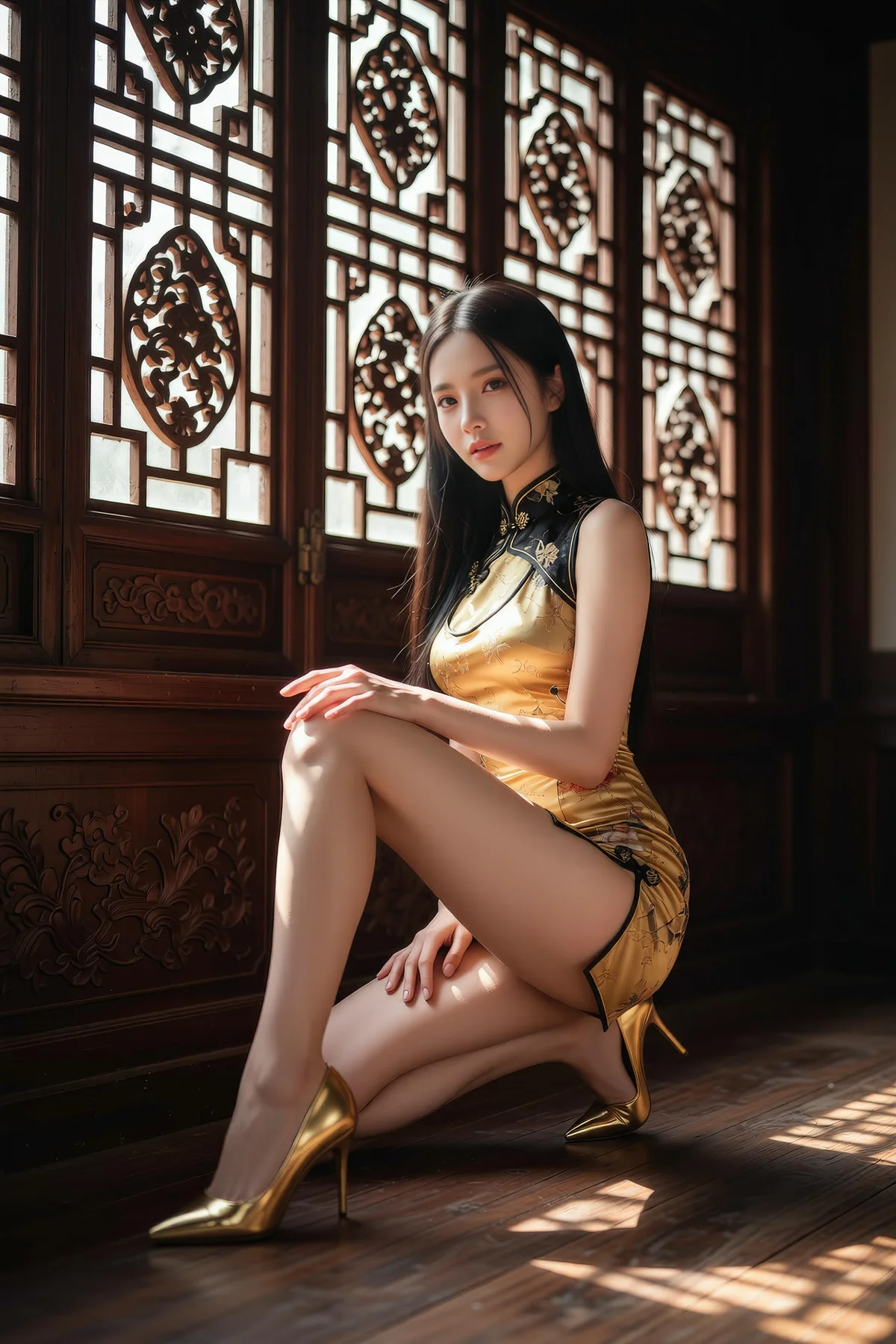 AIG  No.145 米妹超短旗袍翘臀 - 42