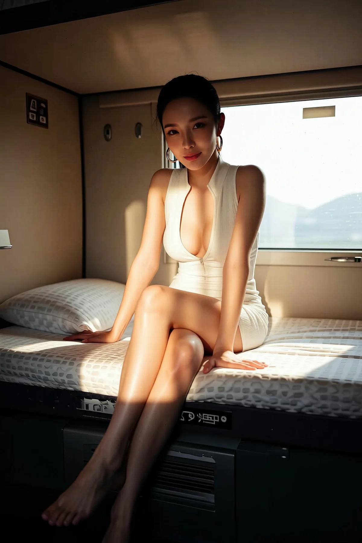 AIG  No.146 米妹白色紧身裙写真 - 68