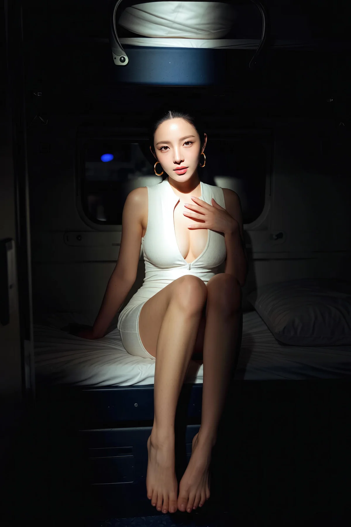 AIG  No.146 米妹白色紧身裙写真 - 69