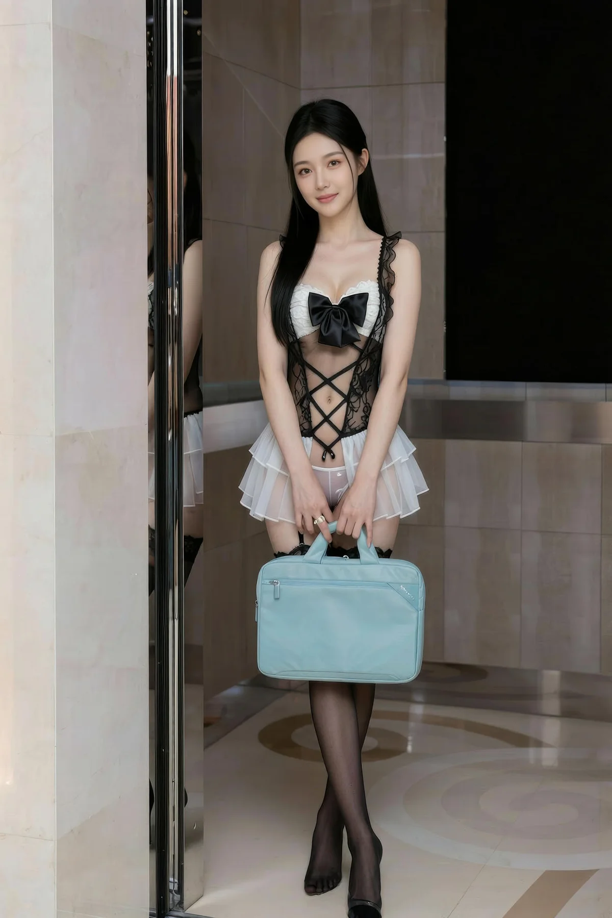 AIG  No.152 猫猫er蕾丝吊袜美腿 - 45