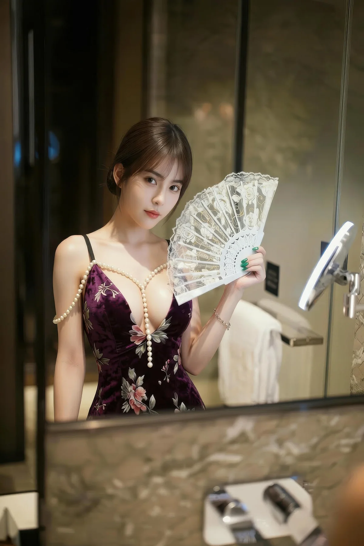 AIG  No.160 奶盖布丁luna酥胸旗袍写真 - 36