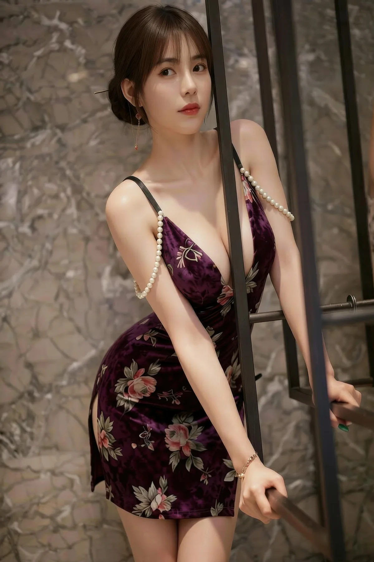 AIG  No.160 奶盖布丁luna酥胸旗袍写真 - 59