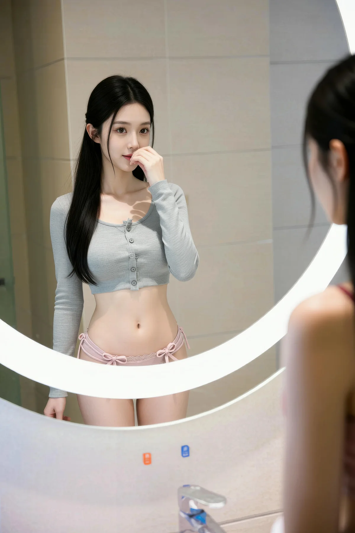 AIG  No.174 猫猫er美腿粉色内衣 - 62
