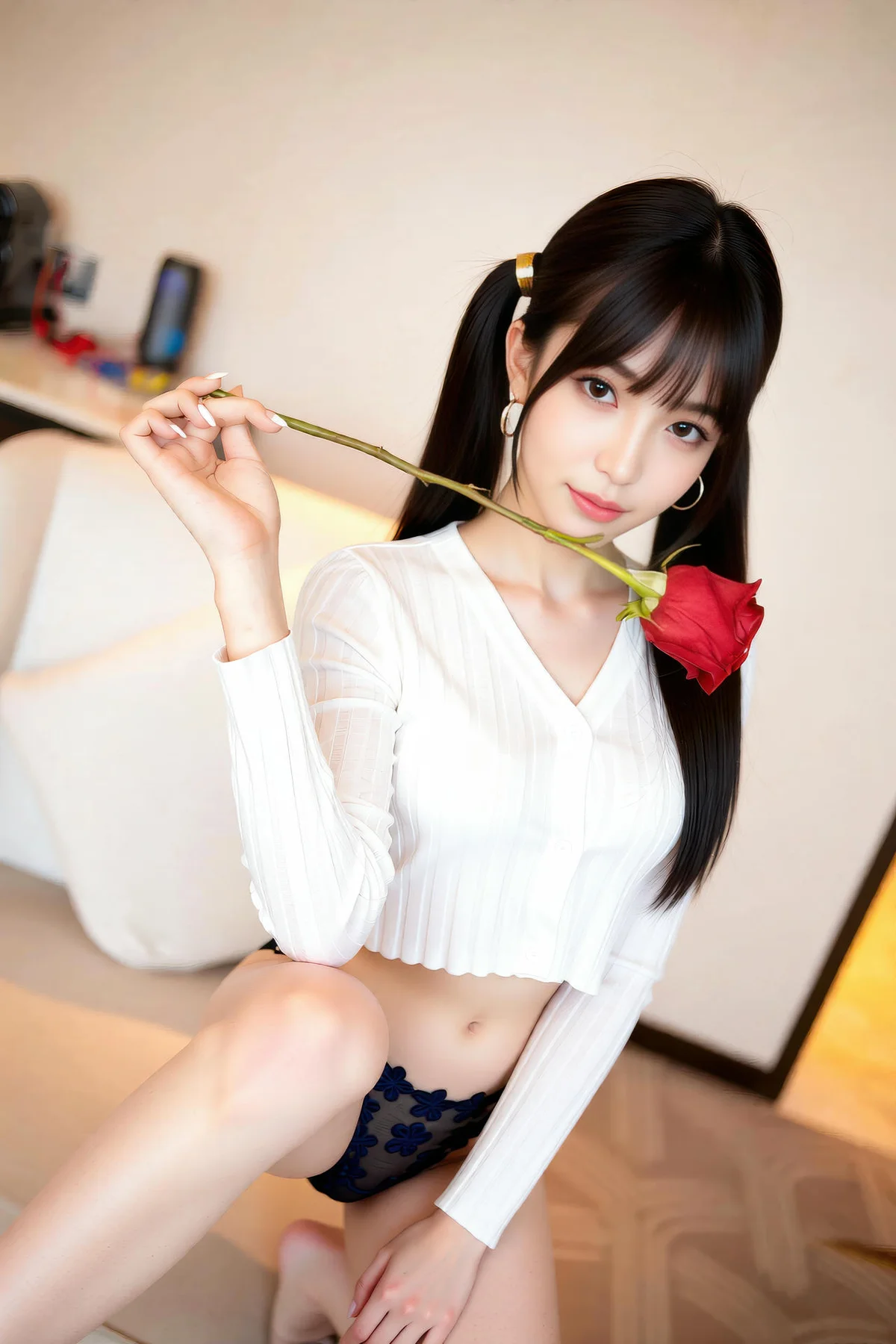 AIG  No.186 柚柚sasa蕾丝内衣俏皮少女 - 22