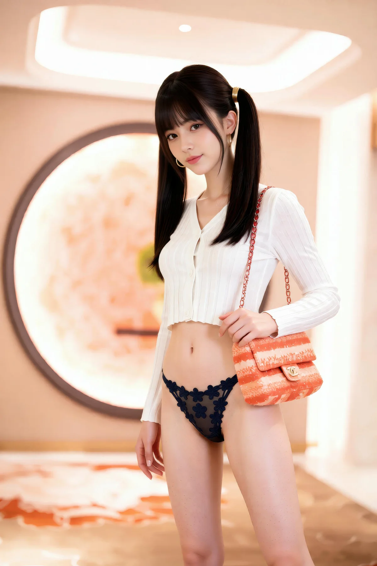 AIG  No.186 柚柚sasa蕾丝内衣俏皮少女 - 44