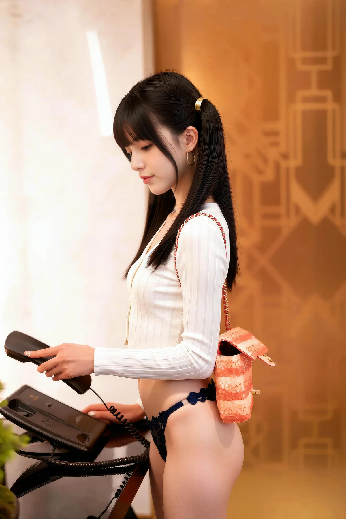 AIG  No.186 柚柚sasa蕾丝内衣俏皮少女 - 47