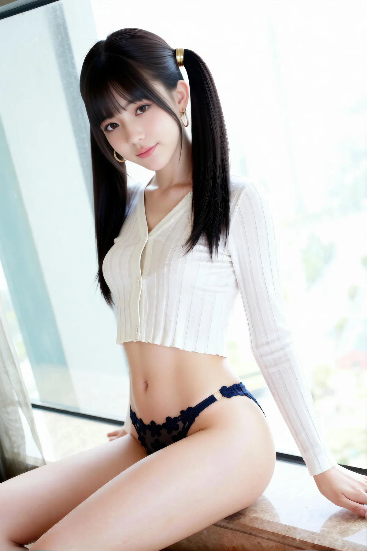 AIG  No.186 柚柚sasa蕾丝内衣俏皮少女 - 74