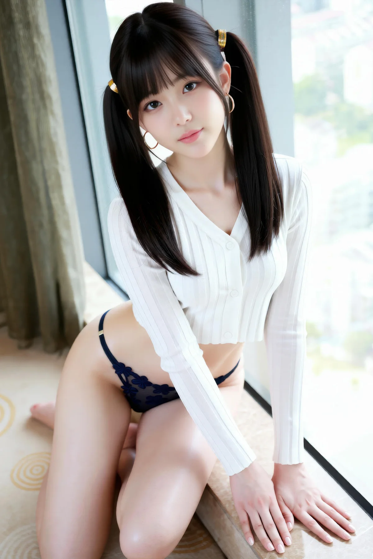 AIG  No.186 柚柚sasa蕾丝内衣俏皮少女 - 84