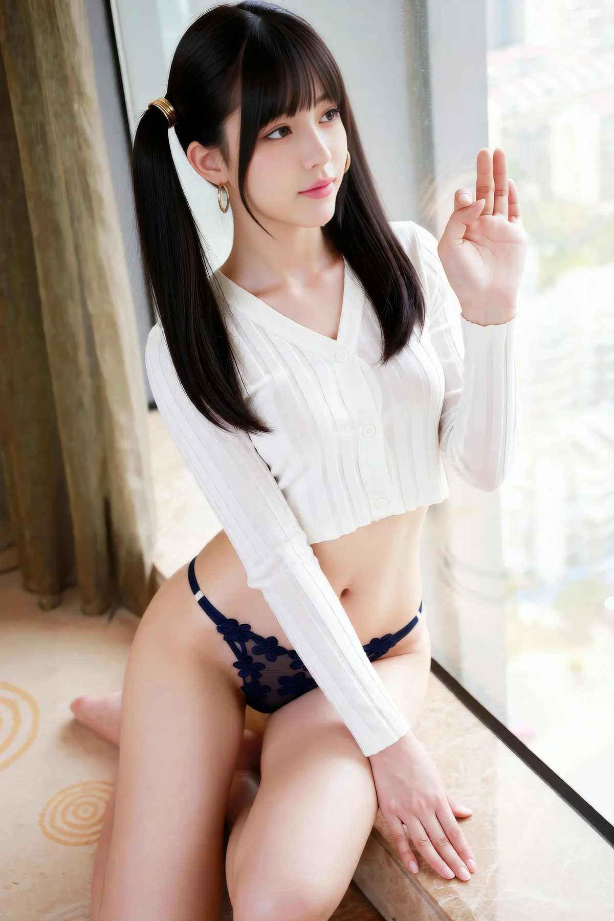 AIG  No.186 柚柚sasa蕾丝内衣俏皮少女 - 85