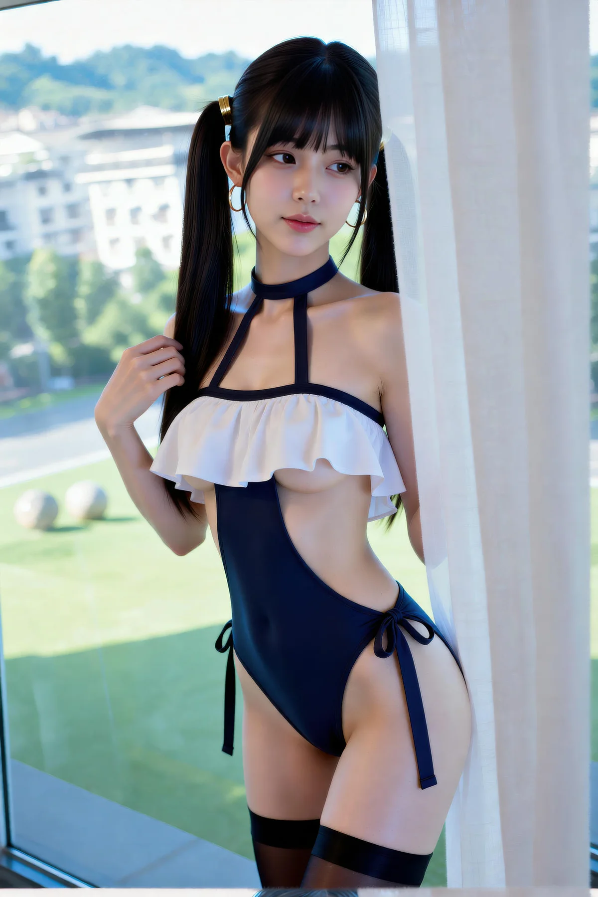 AIG  No.203 柚柚sasa情趣美腿黑丝 - 45