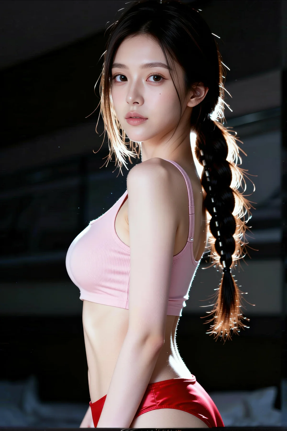 AIG  No.209 熙蕾学姐粉色背心写真 - 70