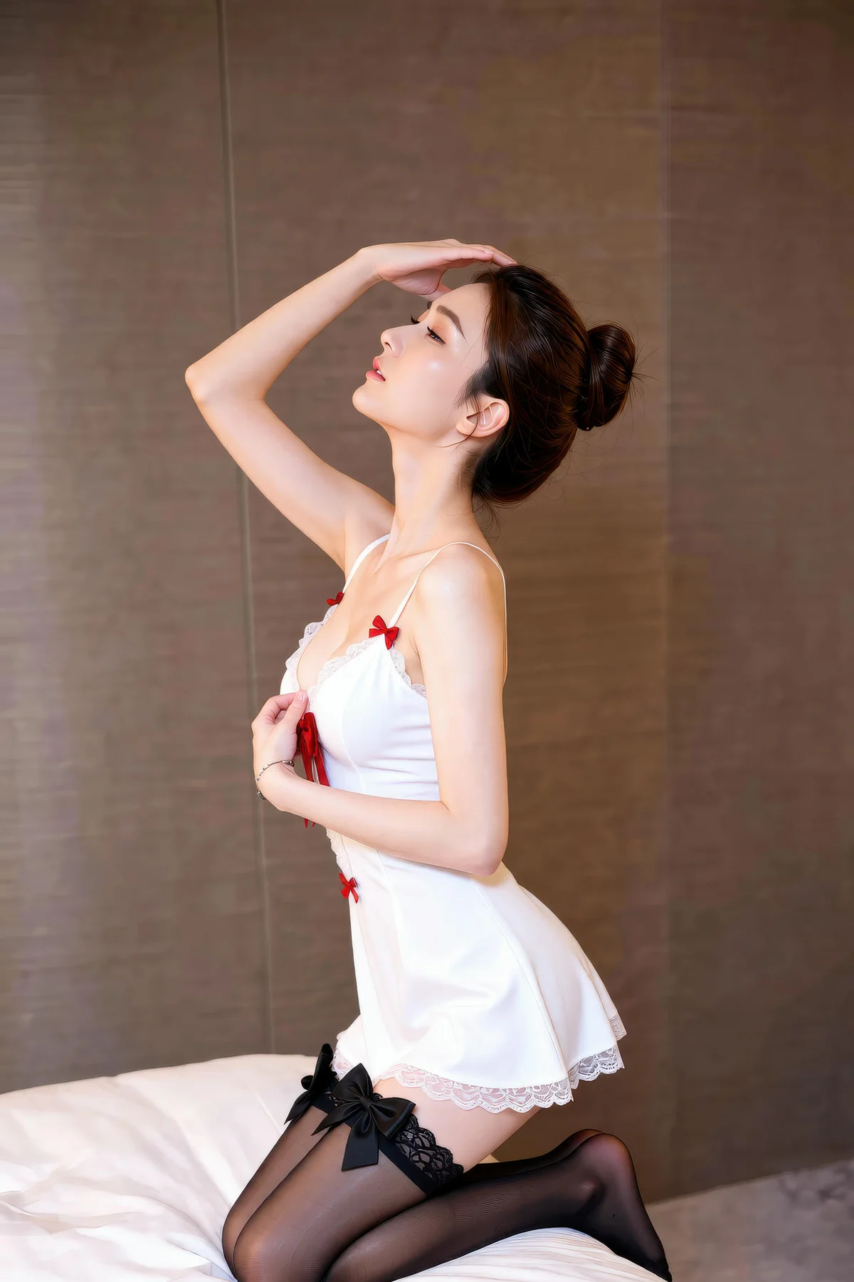 AIG  No.214 一柠lemon睡裙黑丝 - 55