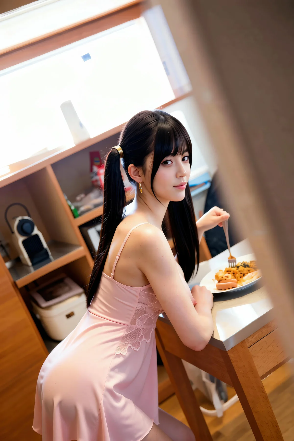 AIG  No.236 柚柚sasa粉色连衣裙 - 52