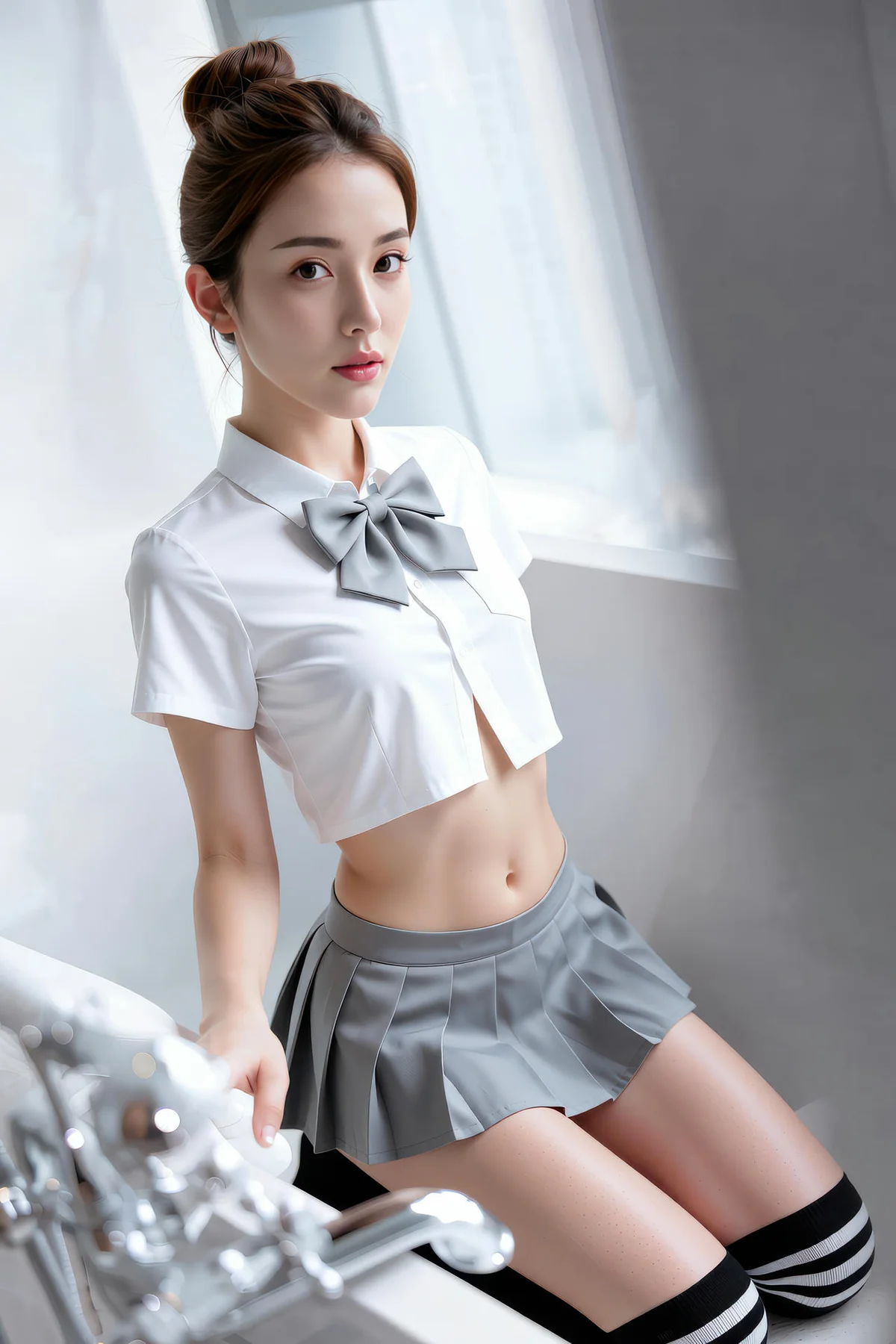 AIG  No.242 一柠jk制服短裙 - 16