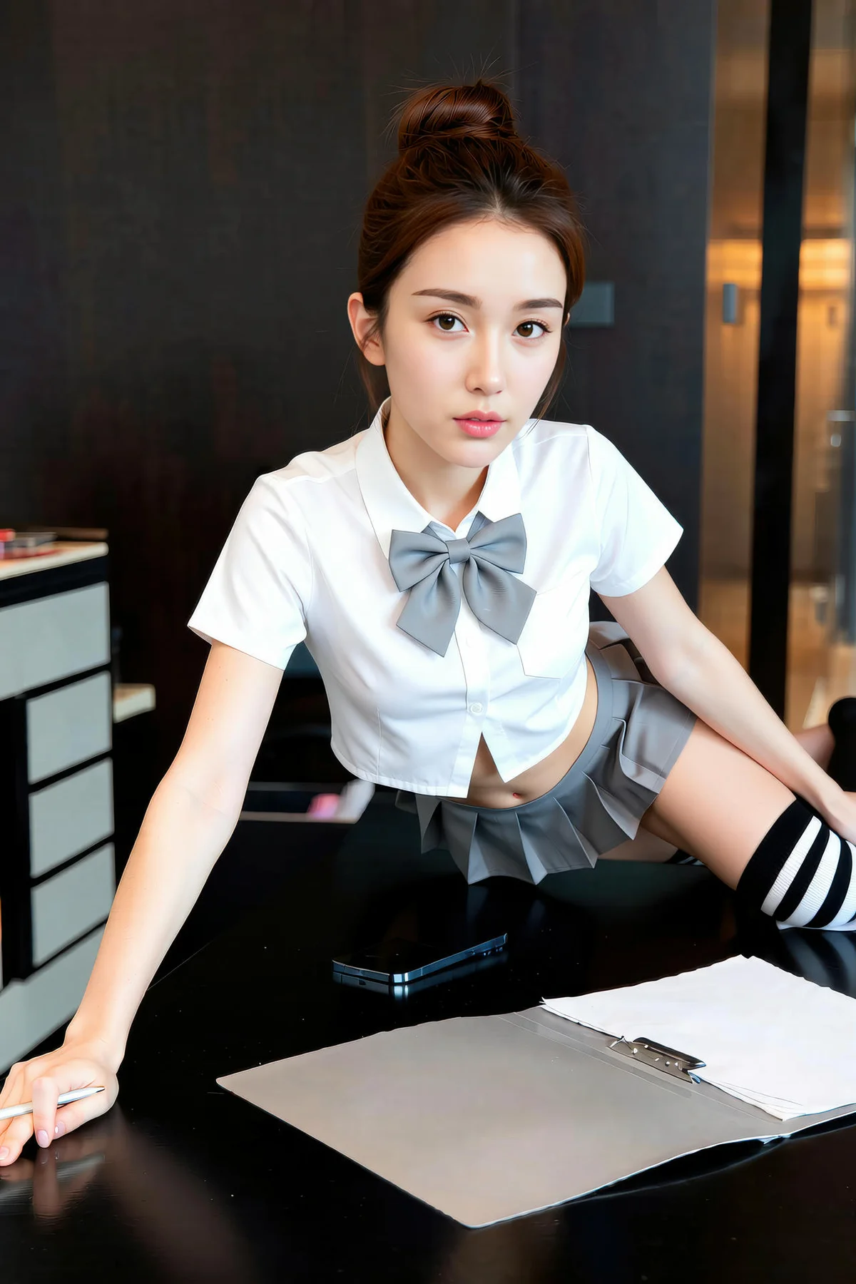 AIG  No.242 一柠jk制服短裙 - 41