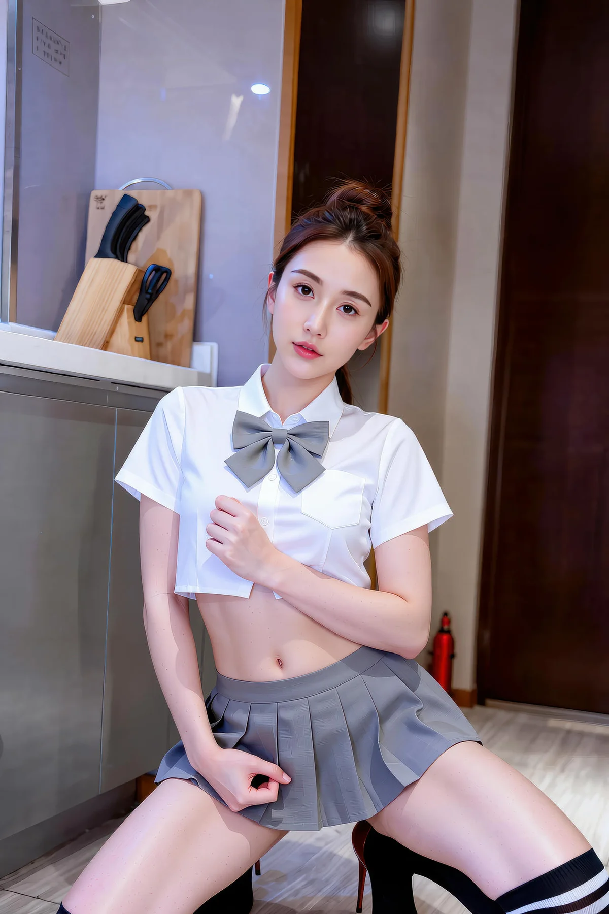 AIG  No.242 一柠jk制服短裙 - 61