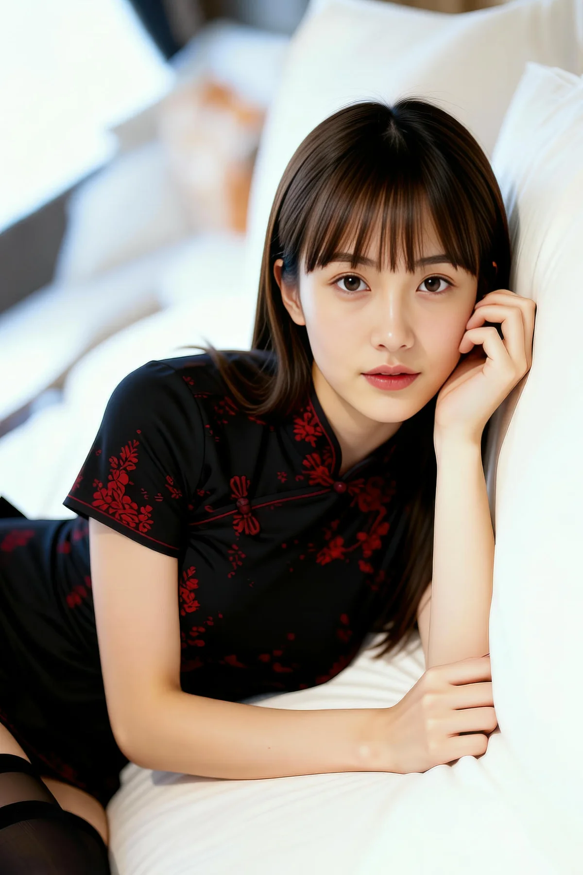 AIG  No.246 婉婉旗袍黑丝写真 - 14