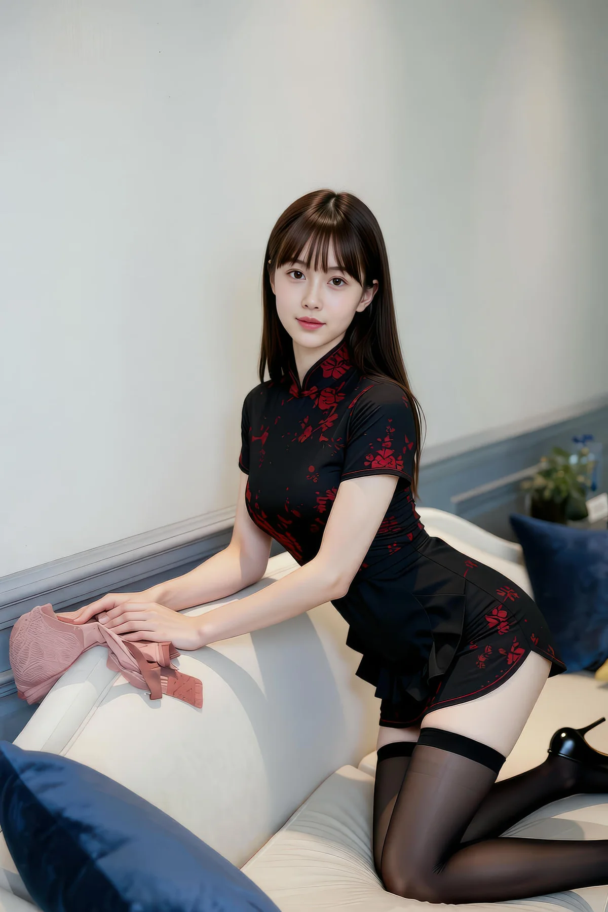 AIG  No.246 婉婉旗袍黑丝写真 - 58